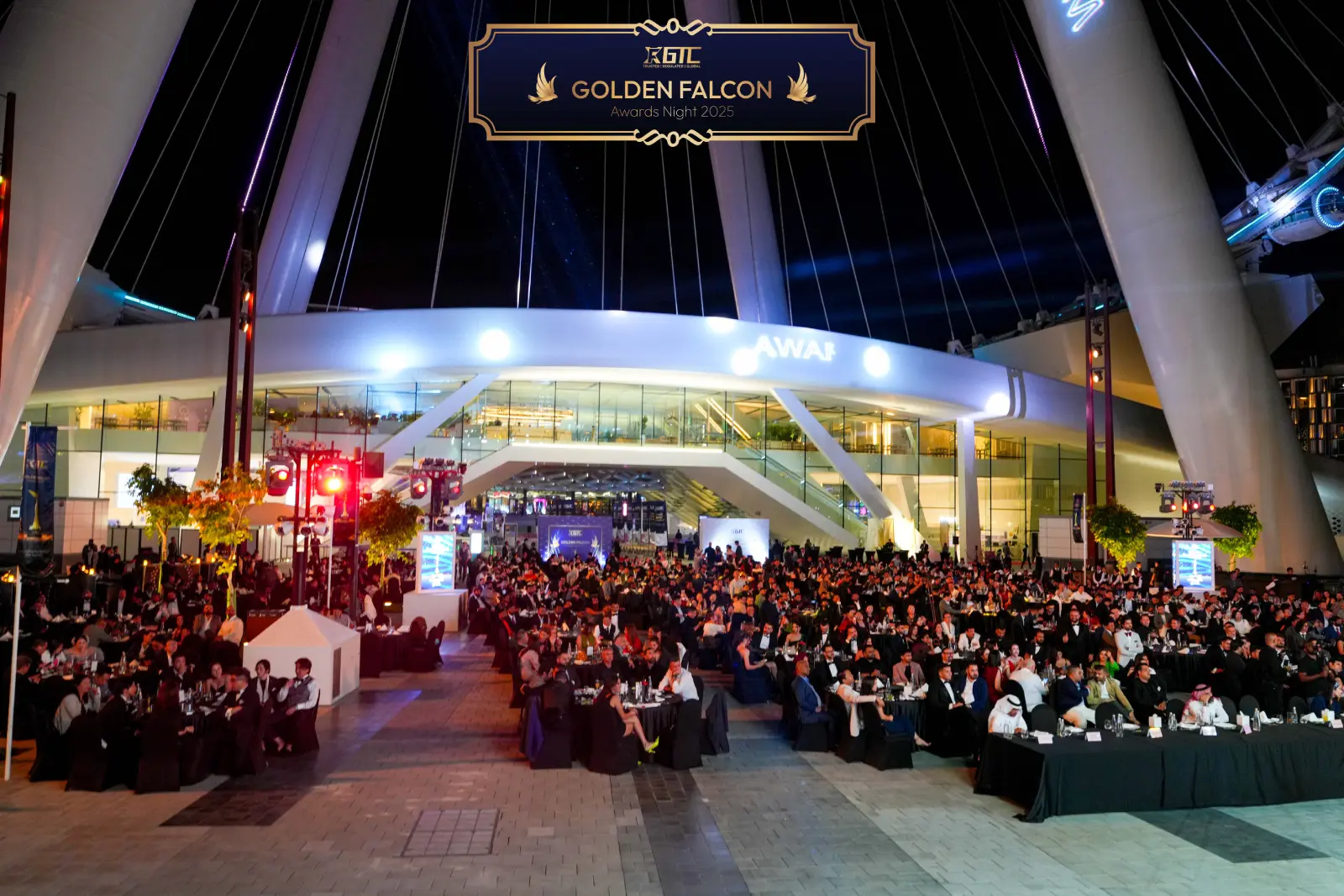 Golden Falcon Awards 2025 at Ain Dubai