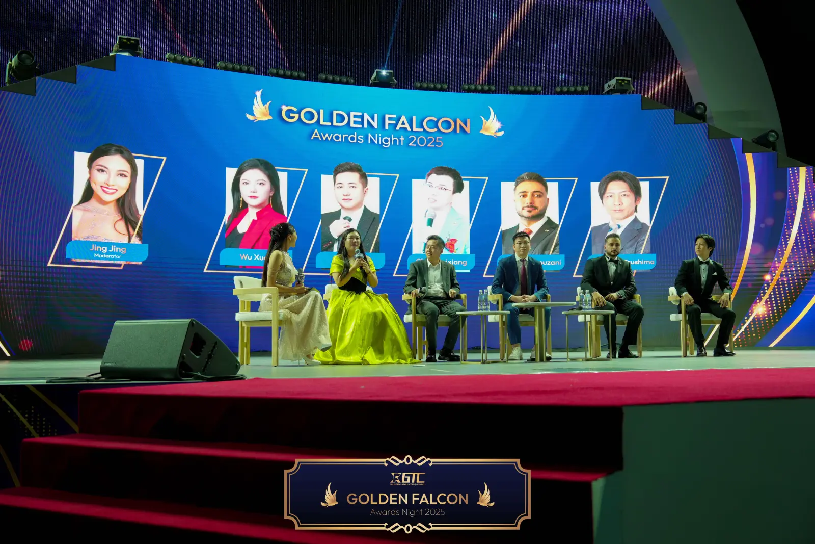 Market insights discussion at the Golden Falcon Awards 2025