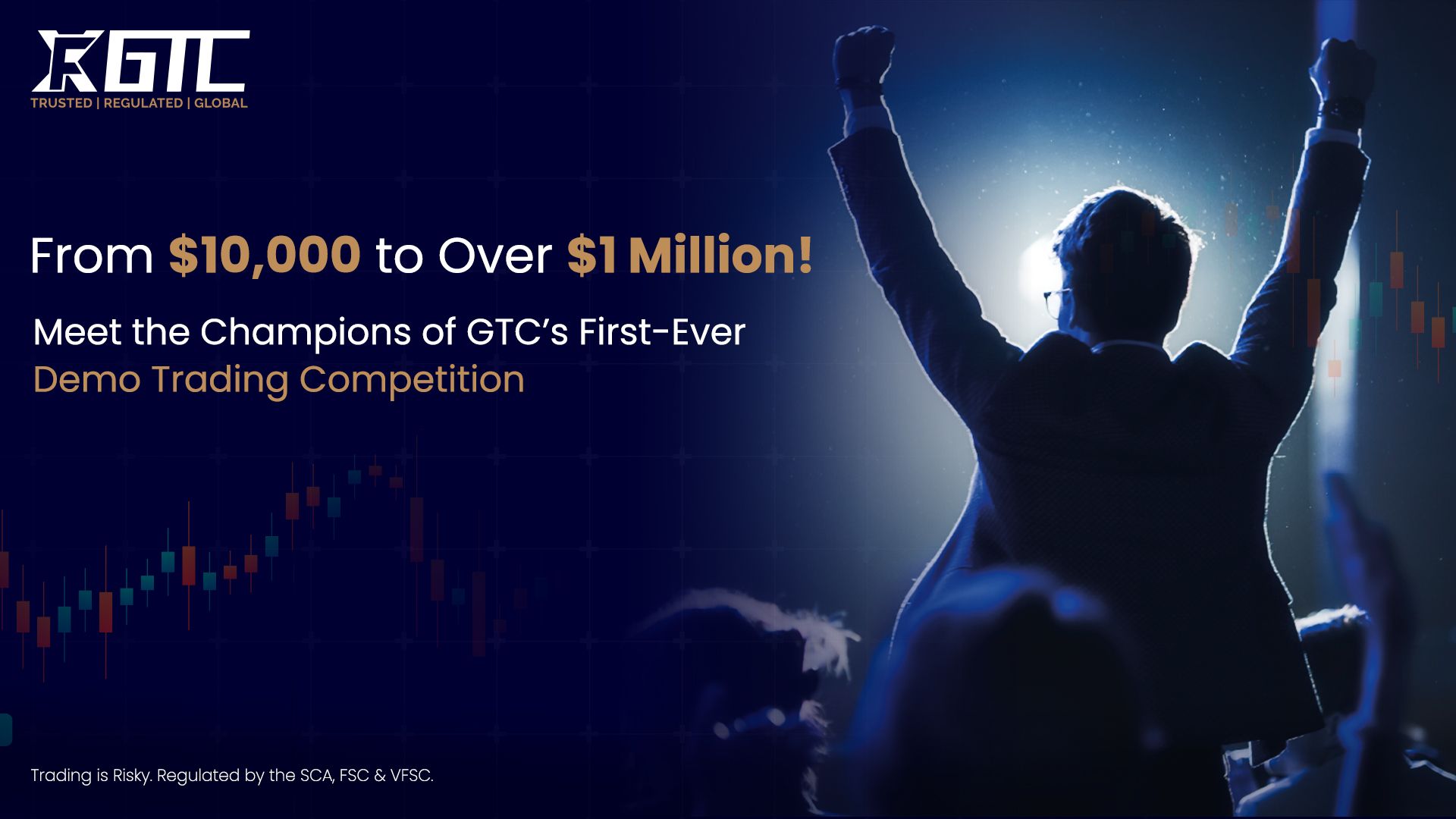 From $10,000 to Over $1 Million! Meet the Champions of GTC’s First-Ever Demo Trading Competition