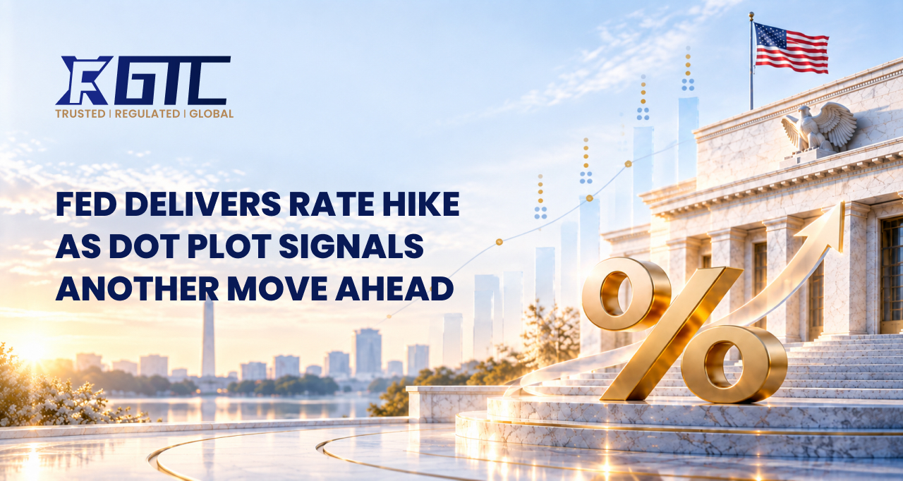 FED DELIVERS RATE HIKE AS DOT PLOT SIGNALS ANOTHER MOVE AHEAD