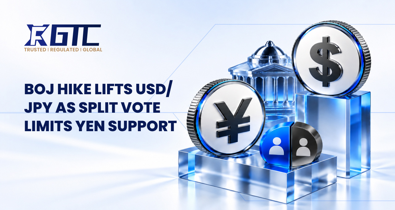 BOJ HIKE LIFTS USD/JPY AS SPLIT VOTE LIMITS YEN SUPPORT