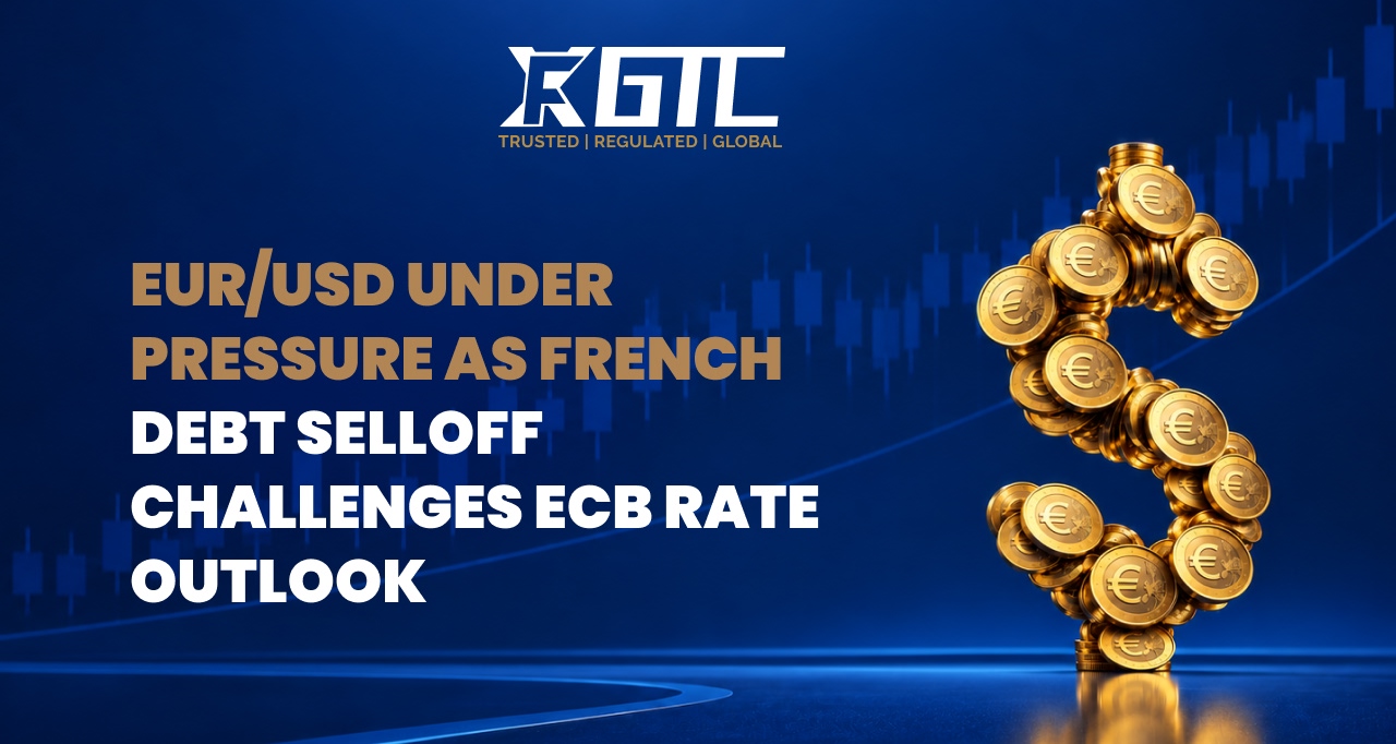 EUR/USD UNDER PRESSURE AS FRENCH DEBT SELLOFF CHALLENGES ECB RATE OUTLOOK