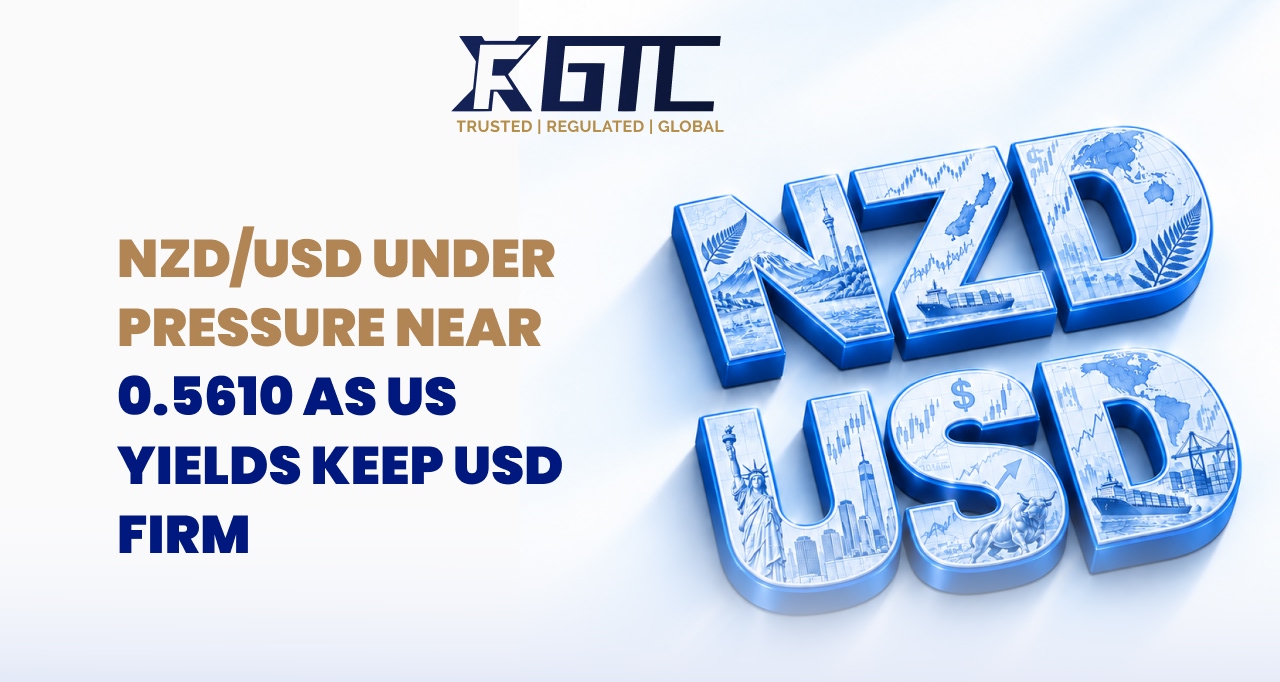 NZD/USD UNDER PRESSURE NEAR 0.5610 AS US YIELDS KEEP USD FIRM