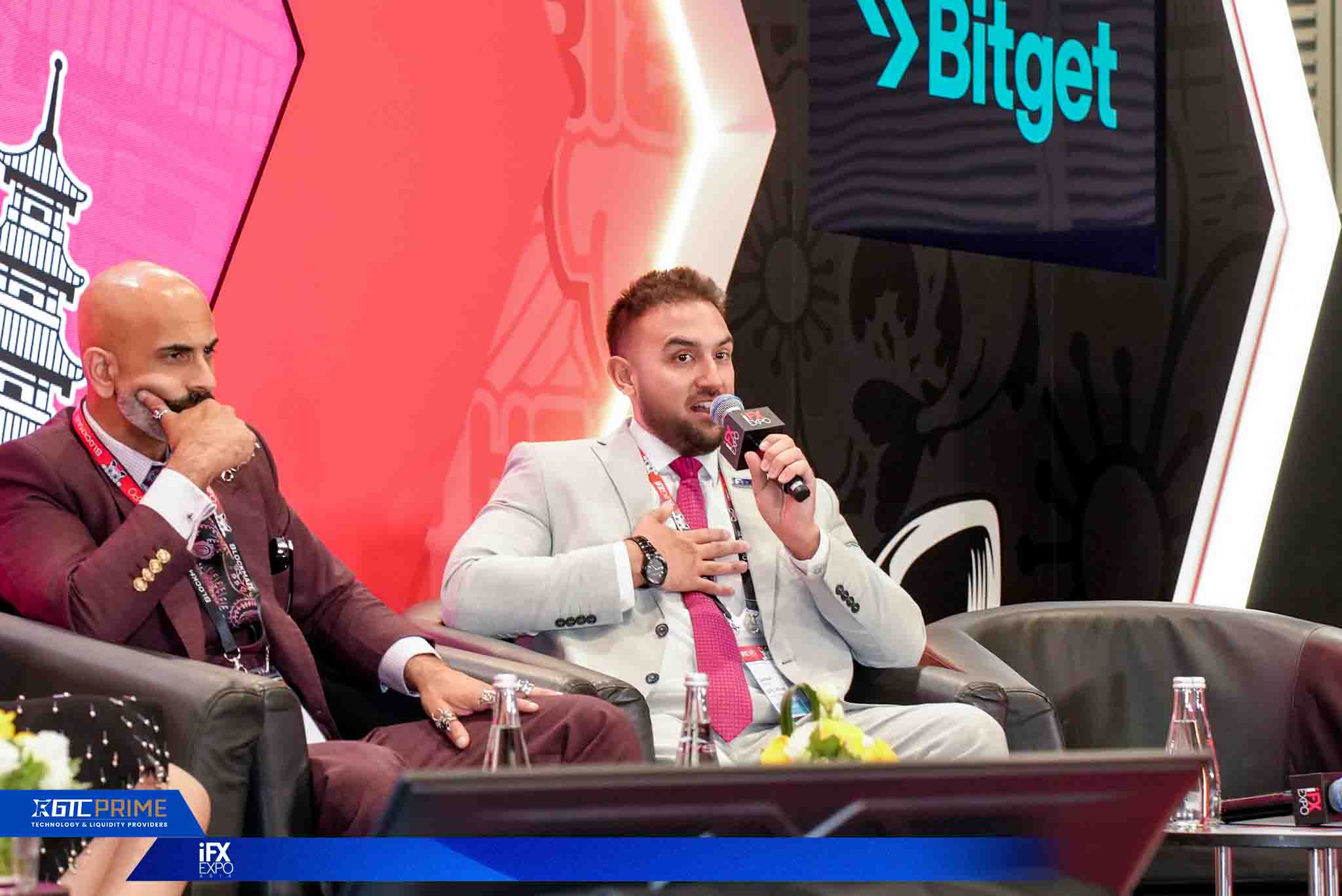 Jameel Ahmed participating in panel discussion