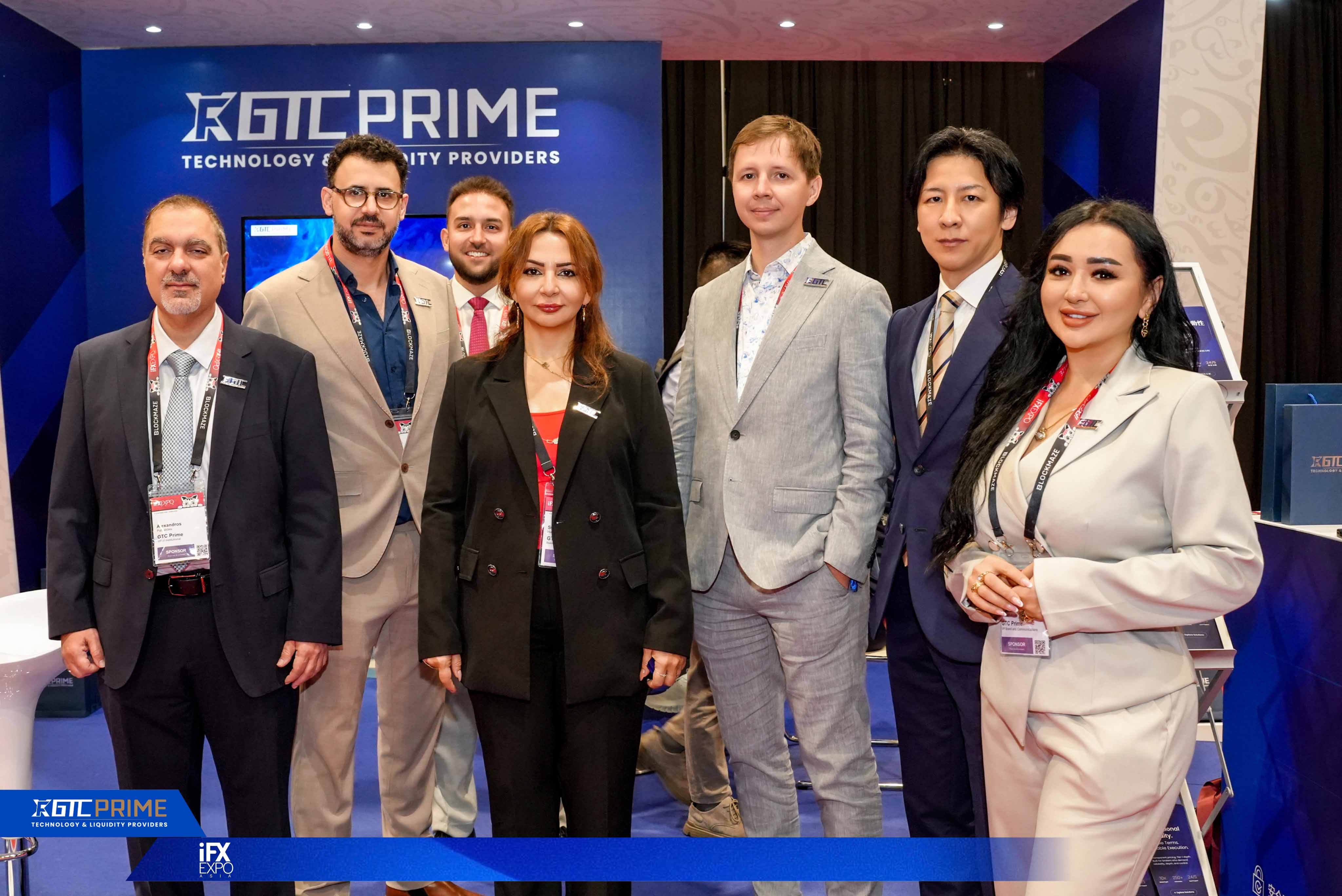 GTCPrime team at iFX Expo Hong Kong 2026