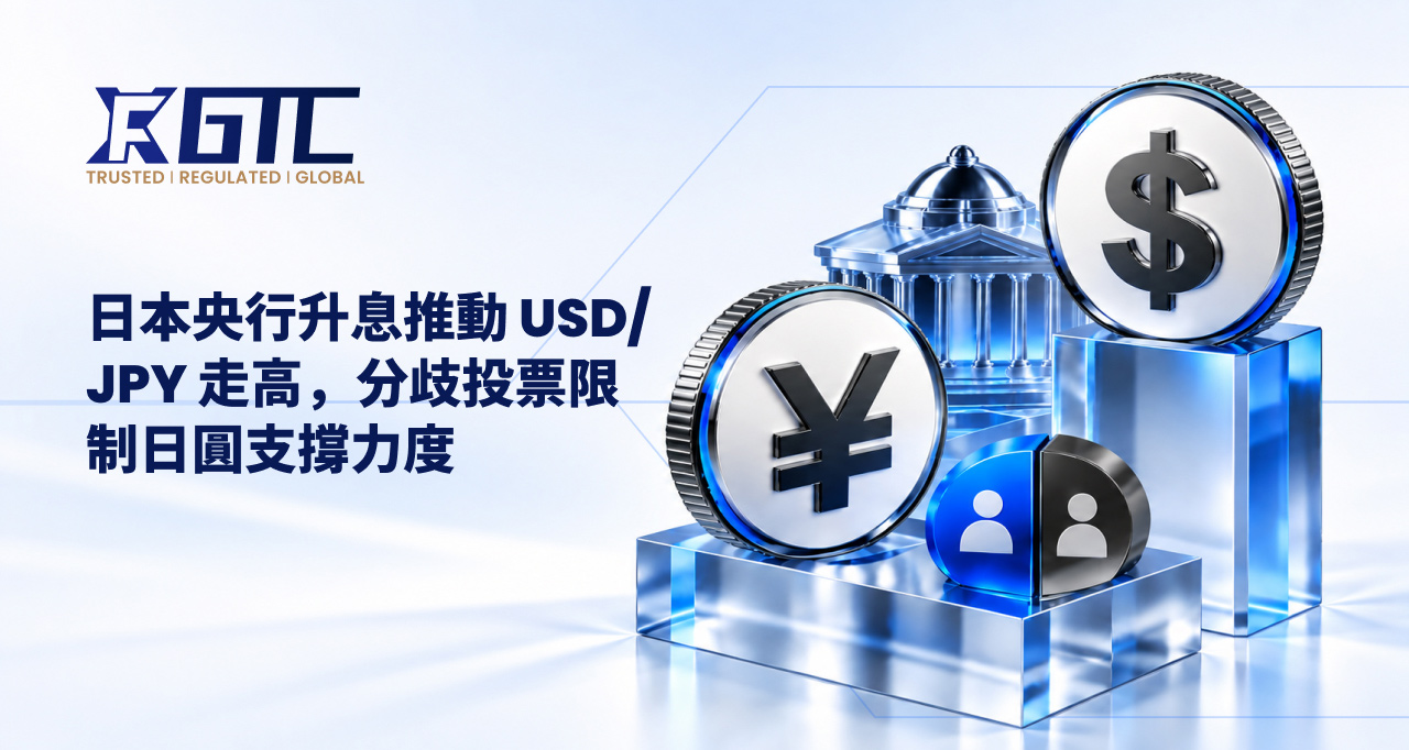 日本央行加息后美元/日元走高,分歧投票削弱日元支撑