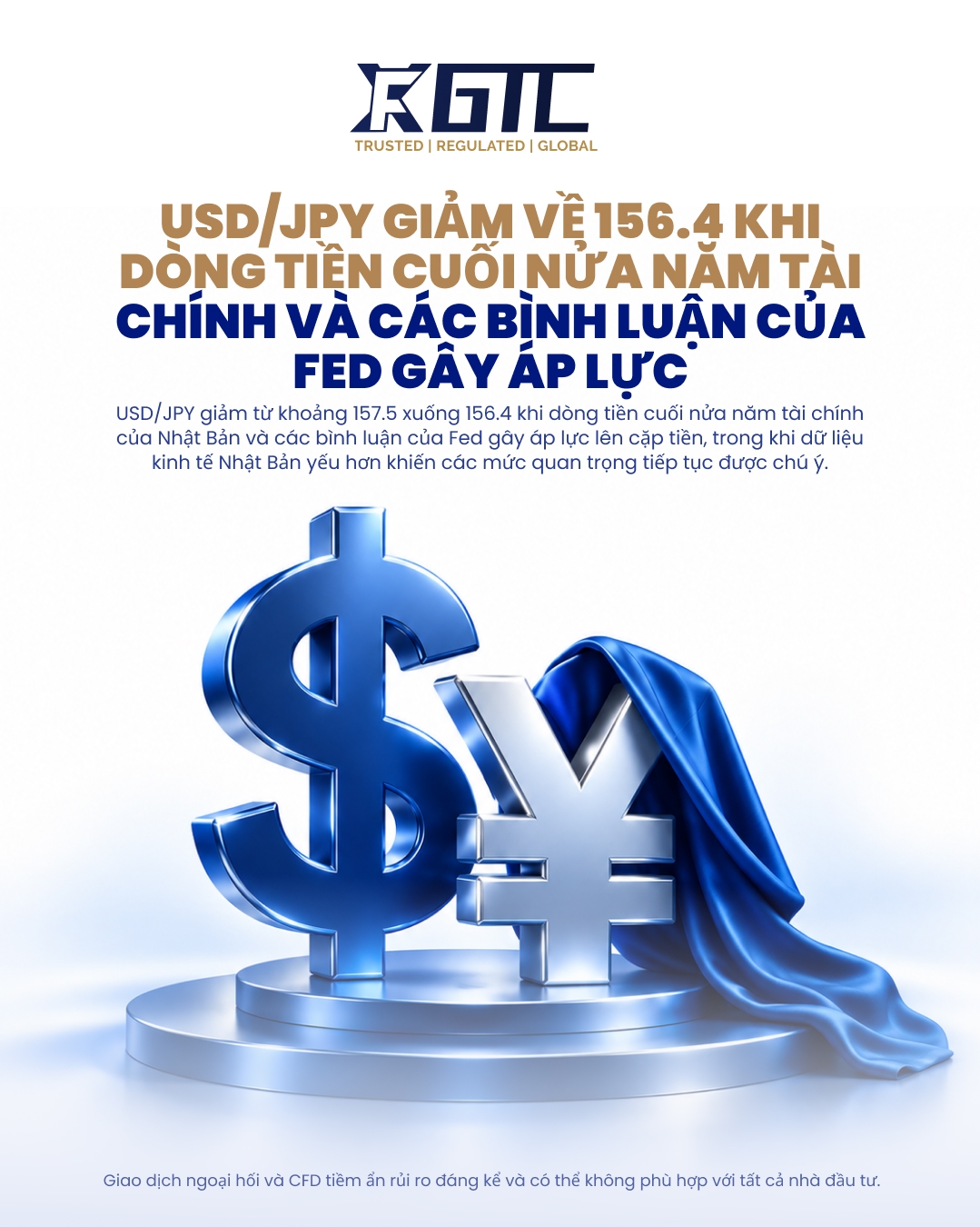USD/JPY FALLS TOWARD 156.4 AS HALF-YEAR-END FLOWS AND FED COMMENTS WEIGH