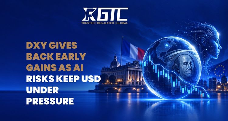 DXY GIVES BACK EARLY GAINS AS AI RISKS KEEP USD UNDER PRESSURE