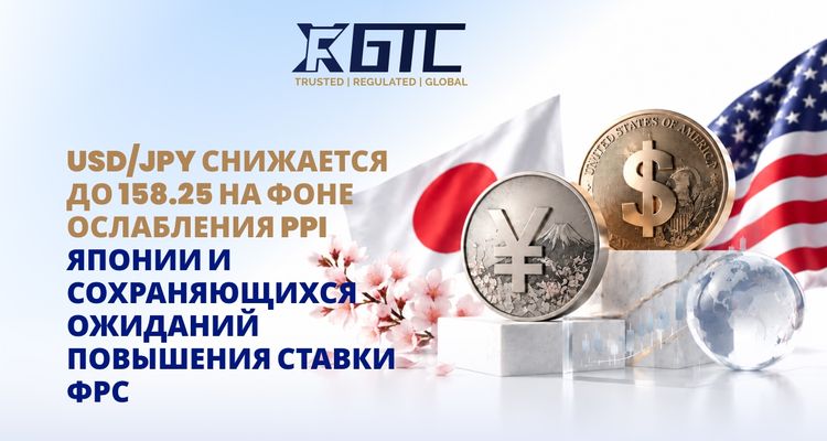 USD/JPY ПАДАЕТ ДО 158.25 ПОСКОЛЬКУ ИНДЕКС ЦЕН ПРОИЗВОДИТЕЛЯ ЯПОНИИ СНИЖАЕТСЯ И СТАВКИ НА ПОВЫШЕНИЕ СТАВОК ФРС ОСТАЮТСЯ