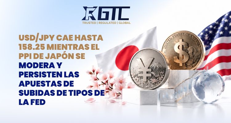 USD/JPY CEDE A 158.25 MIENTRAS QUE LA PPI DE JAPÓN SE MODERA Y LAS APUESTAS DE AUMENTO DE LA FED PERSISTEN