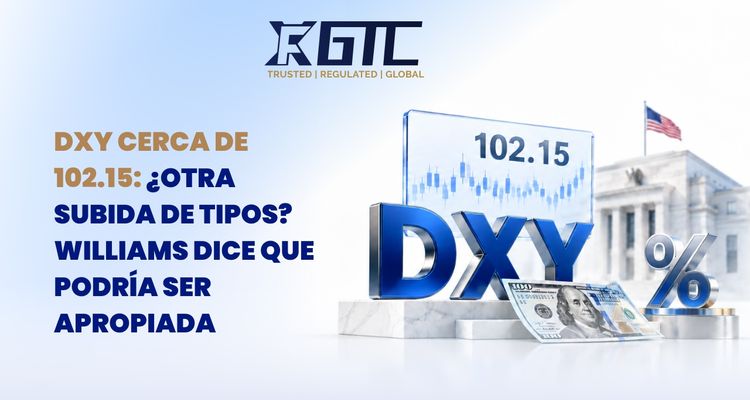DXY CERCA DE 102.15: ¿UNA SUBIDA MÁS? WILLIAMS DICE QUE PUEDE SER APROPIADO