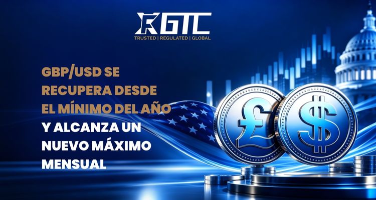 GBP/USD REBOTA DESDE EL MÍNIMO DEL AÑO HASTA UN NUEVO MÁXIMO MENSUAL