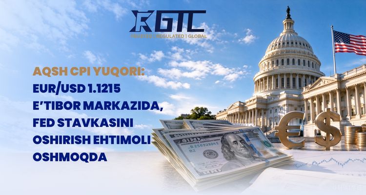 ISSIQ US CPI: EUR/USD 1.1215 DIQQATDA, FED KOʻTARILISH EHTIMOLLIGI OʻSADI