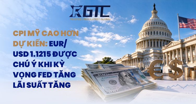 CPI HOT CỦA MỸ: EUR/USD 1.1215 TRONG TẦM NGẮM KHI XÁC SUẤT TĂNG LÃI SUẤT CỦA FED TĂNG LÊN